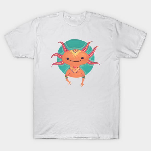 Axolotl T-Shirt by alinailustra